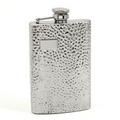 Stainless Hammered Flask - 8 Oz.